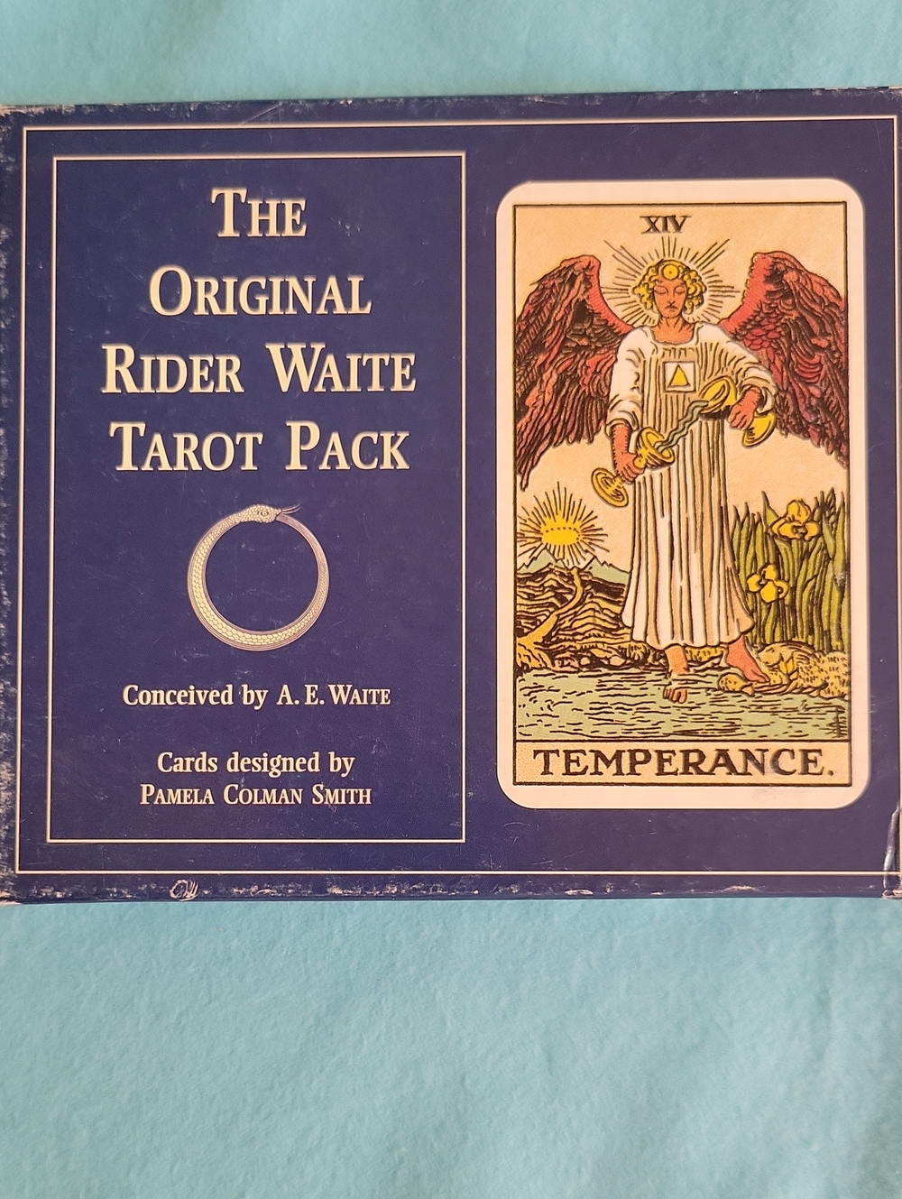The Original Rider Waite Tarot Pack - Blue Box